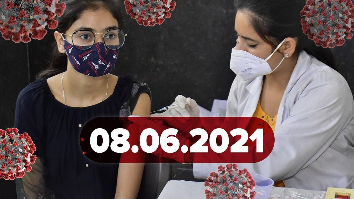 Коронавірус Україна, новини 8 червня 2021 – статистика Коронавірус Україна, новини 8 червня 2021 – статистика
