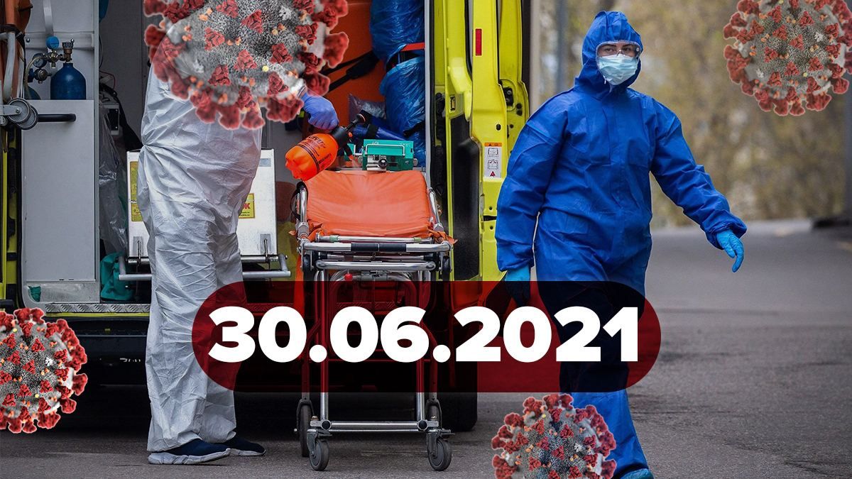 Коронавірус Україна, новини 30 червня 2021 – статистика