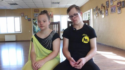 Солнечная пара: танцоры с синдромом Дауна представят Украину на Специальной Олимпиаде-2021