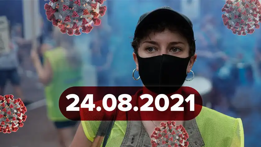 Коронавірус Україна, новини 24 серпня 2021 – статистика 