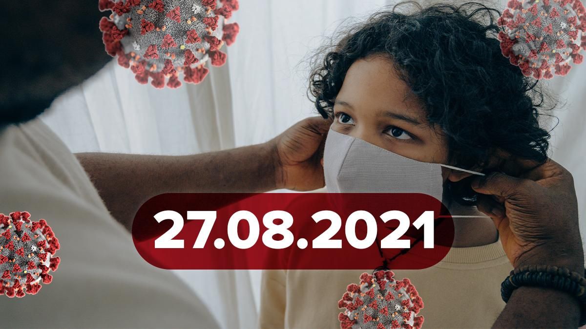 Коронавирус Украина, новости 27 августа 2021 – статистика Коронавирус Украина, новости 27 августа 2021 – статистика