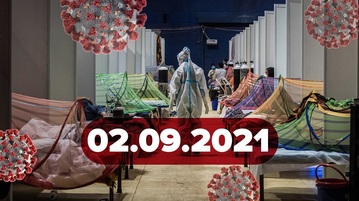 Коронавірус Україна, новини 2 вересня 2021 – статистика Коронавірус Україна, новини 2 вересня 2021 – статистика