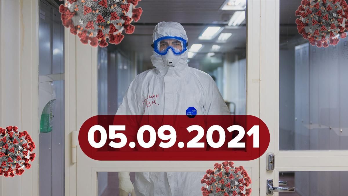 Коронавірус Україна, новини 5 вересня 2021 – статистика Коронавірус Україна, новини 5 вересня 2021 – статистика