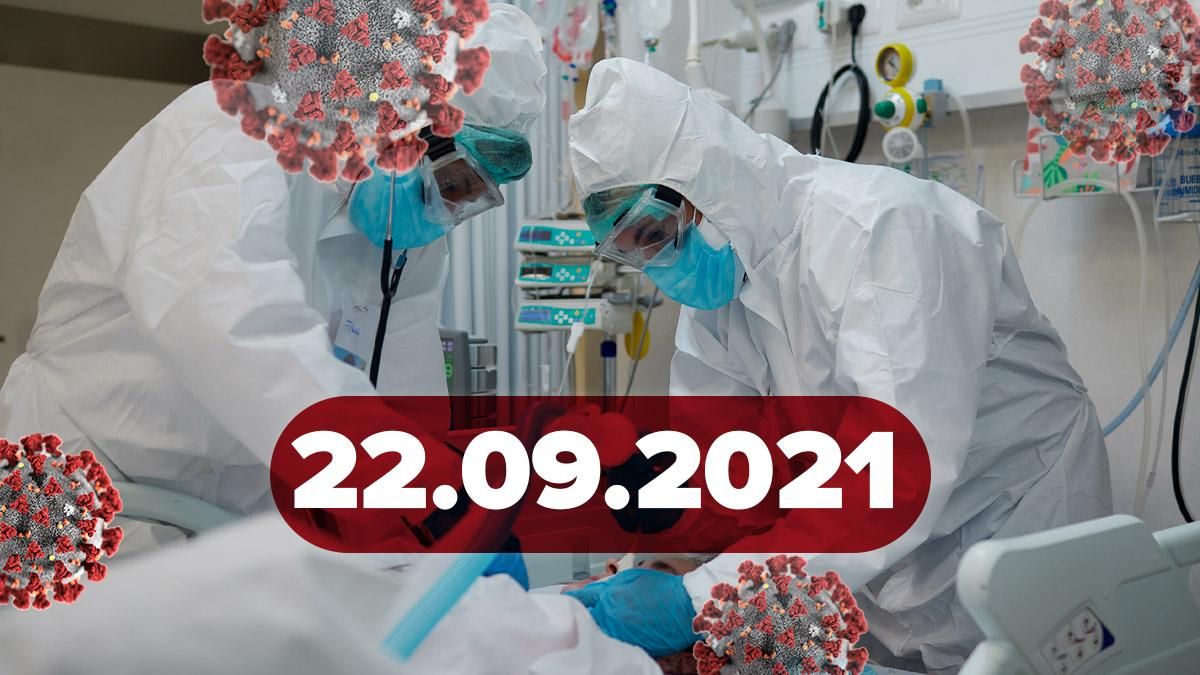 Коронавирус Украина, новости 22 сентября 2021 – статистика Коронавирус Украина, новости 22 сентября 2021 – статистика