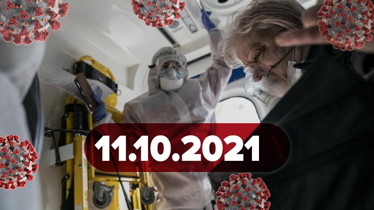 Коронавірус Україна, новини 11 жовтня 2021 – статистика