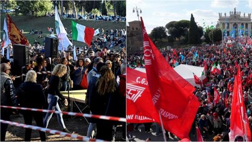 У Римі десятки тисяч італійців вимагали заборонити ультраправу партію