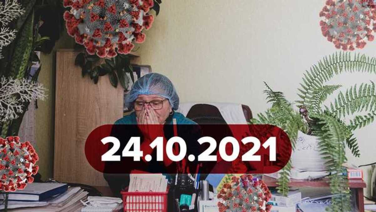 Статистика коронавируса в Україні сьогодні 24 жовтня 2021 - мутація вірусу, штам Дельта. Скільки захворіло на коронавірус, Україна, вакцинація від COVID-19 ▷ 24tv.ua Статистика коронавируса в Україні сьогодні 24 жовтня 2021 - мутація вірусу, штам Дельта. Скільки захворіло на коронавірус, Україна, вакцинація від COVID-19 ▷ 24tv.ua