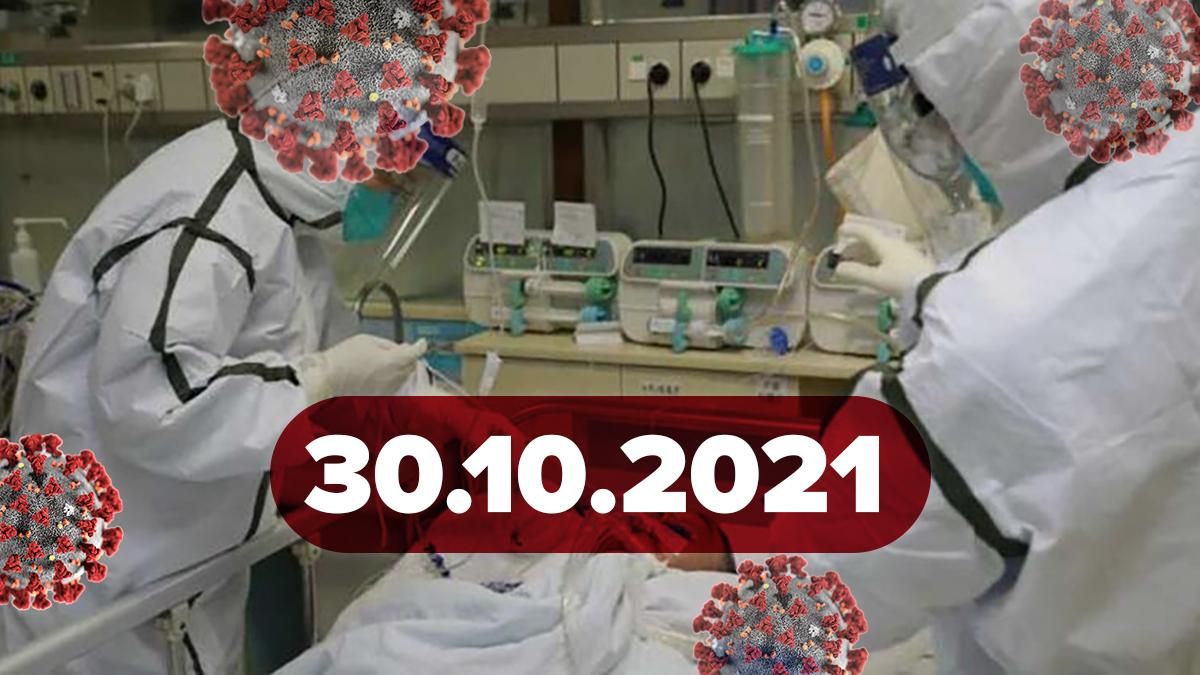 Коронавірус Україна, новини 30 жовтня 2021 – статистика Коронавірус Україна, новини 30 жовтня 2021 – статистика