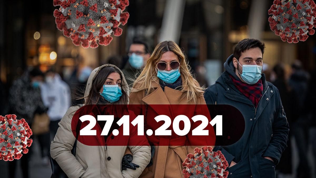Новый штамм Омикрон уже в Чехии, окончание волны в Украине: новости о коронавирусе 27 ноября