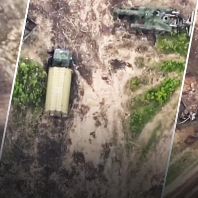 Розгром російських військ під Дронівкою на переправі через Сіверський Донець: нищівне відео