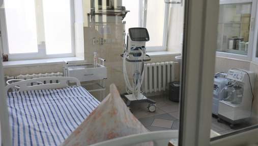 В трех областях Украины заняты более 50% коек для пациентов с COVID-19: перечень