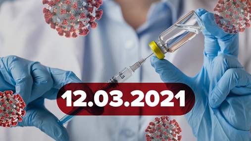 Новини про коронавірус 12 березня: безпечність AstraZeneca, скільки щеплено людей в Україні