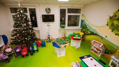 Во Львове обновили игровую комнату для онкобольных деток: к сбору присоединился и 24 канал